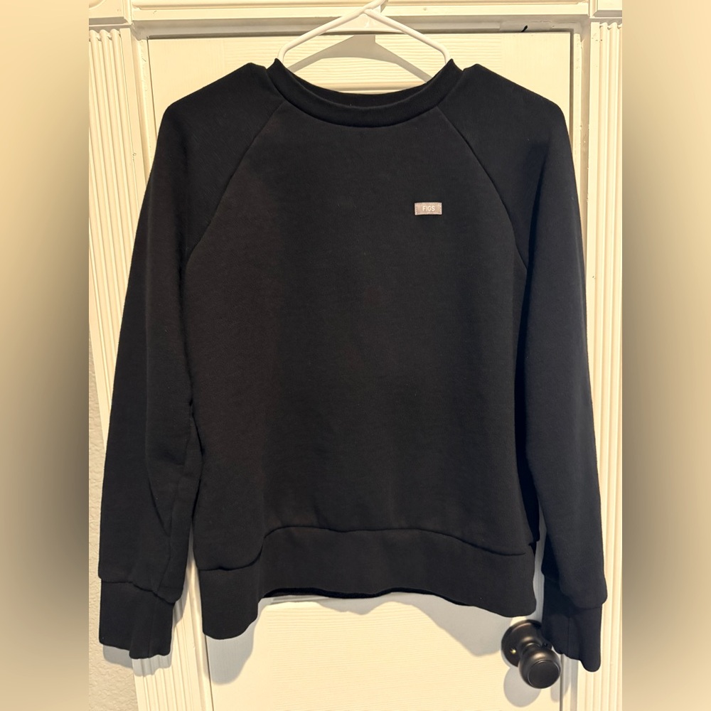 FIGS Women’s Black Off-Shift™ - Crewneck Sweatshirt
S - Black